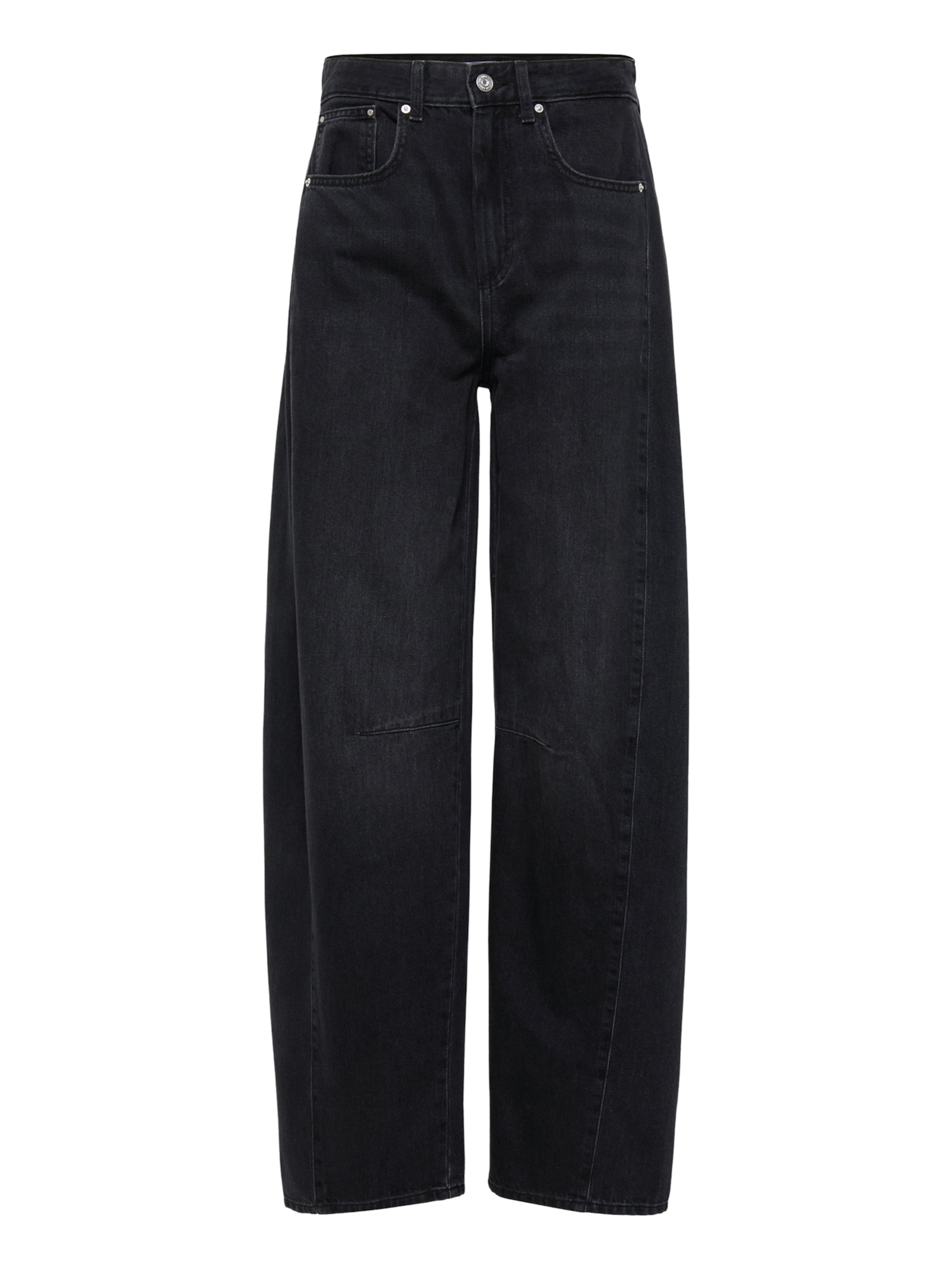 Only Tall Barrel Jeansy 'ONLCHARA' w kolorze czarny: przód