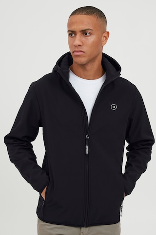 11 Project Fleece Jacket 'Ulfert' in Black: front