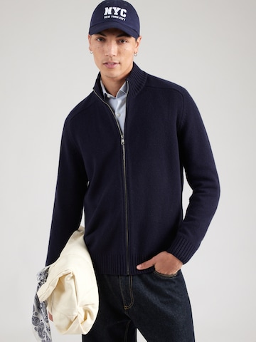 Vestes en maille UNITED COLORS OF BENETTON en bleu : devant