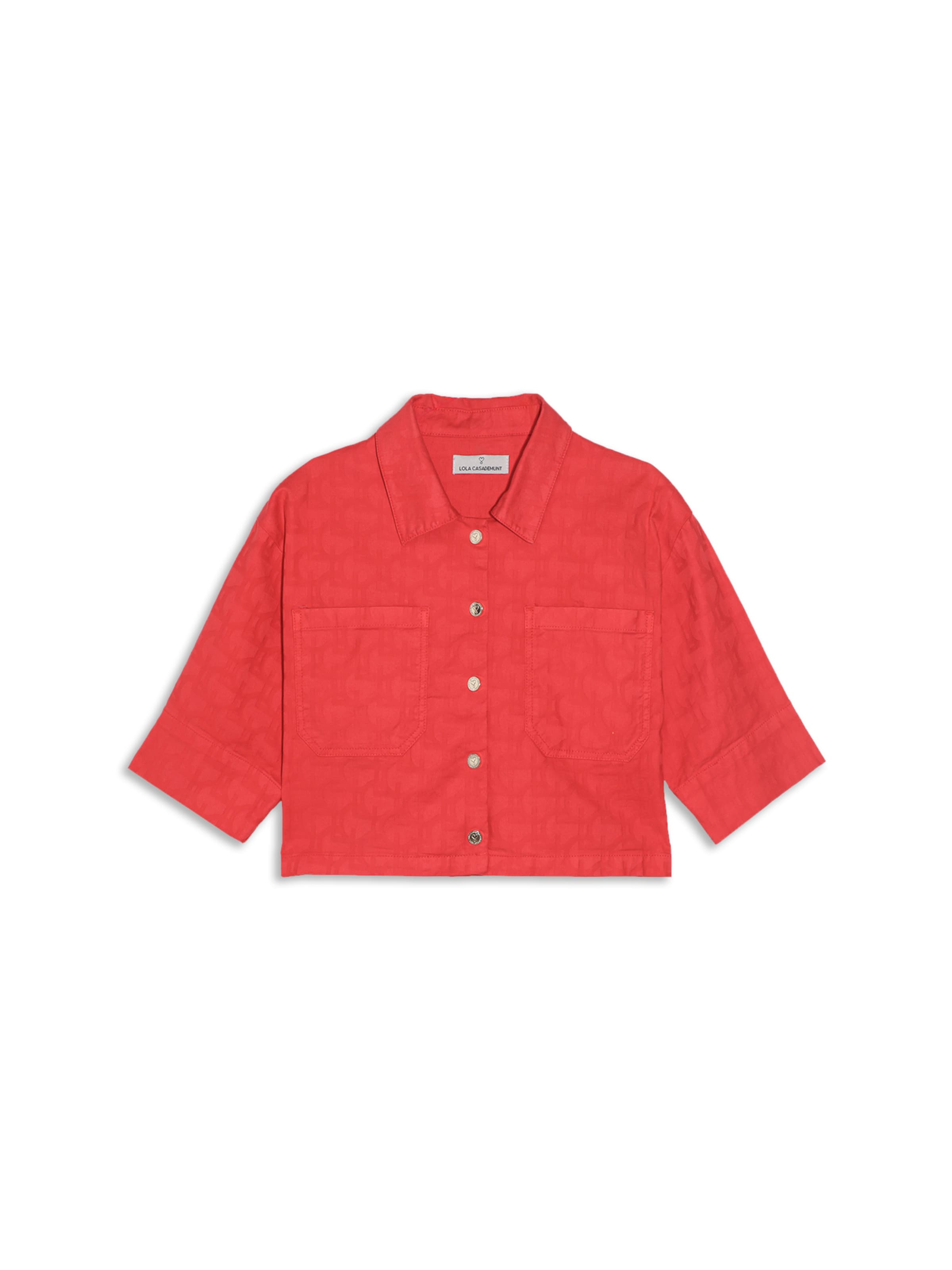 Lola Casademunt Bluse in Rot: Vorderseite