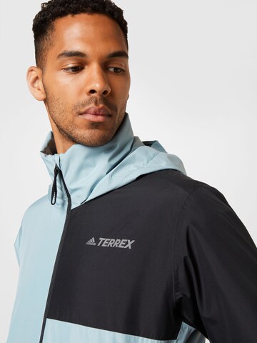 ADIDAS TERREX Outdoorjacke 'Primegreen' in Blau