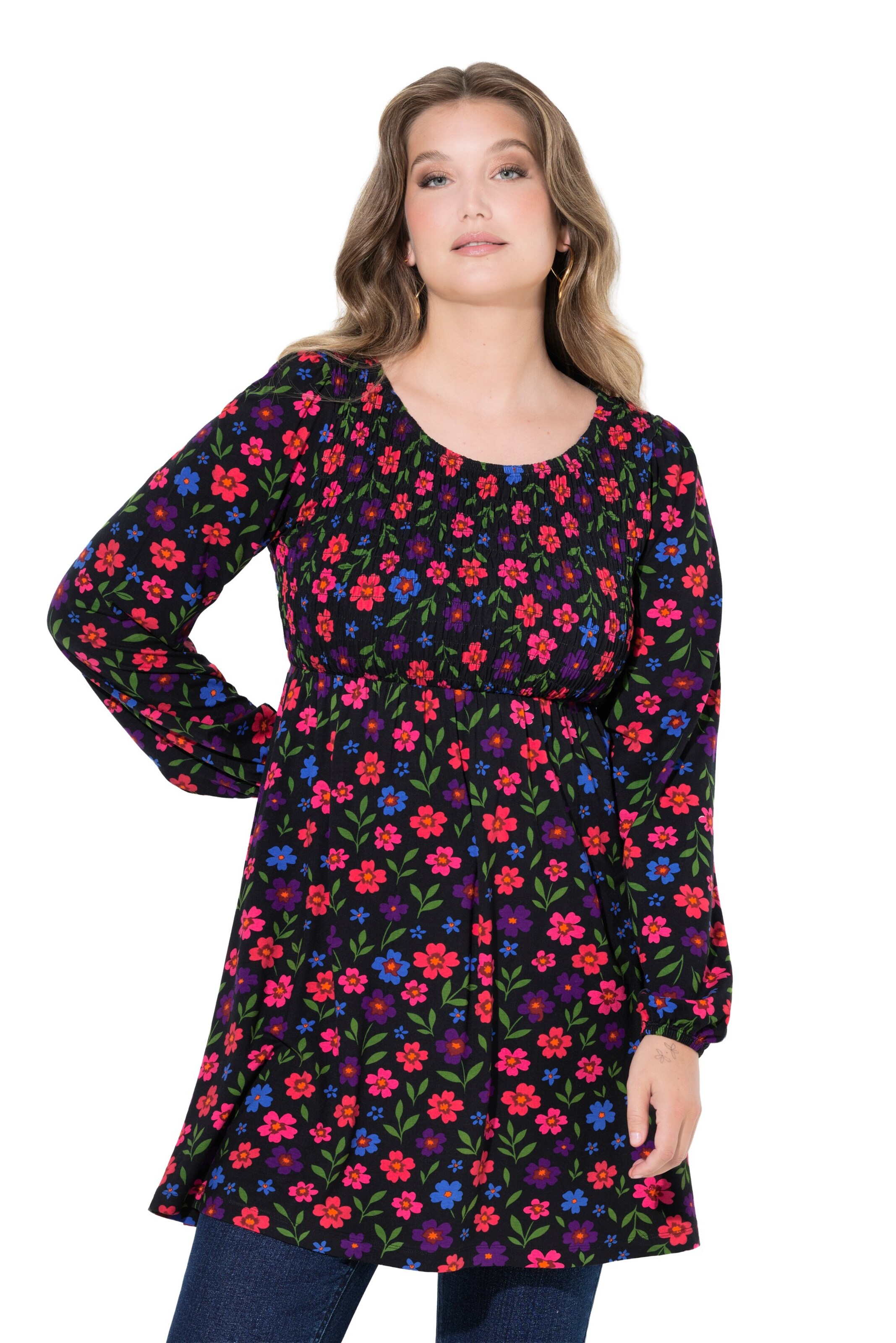 MIAMODA Shirt in Zwart: voorkant