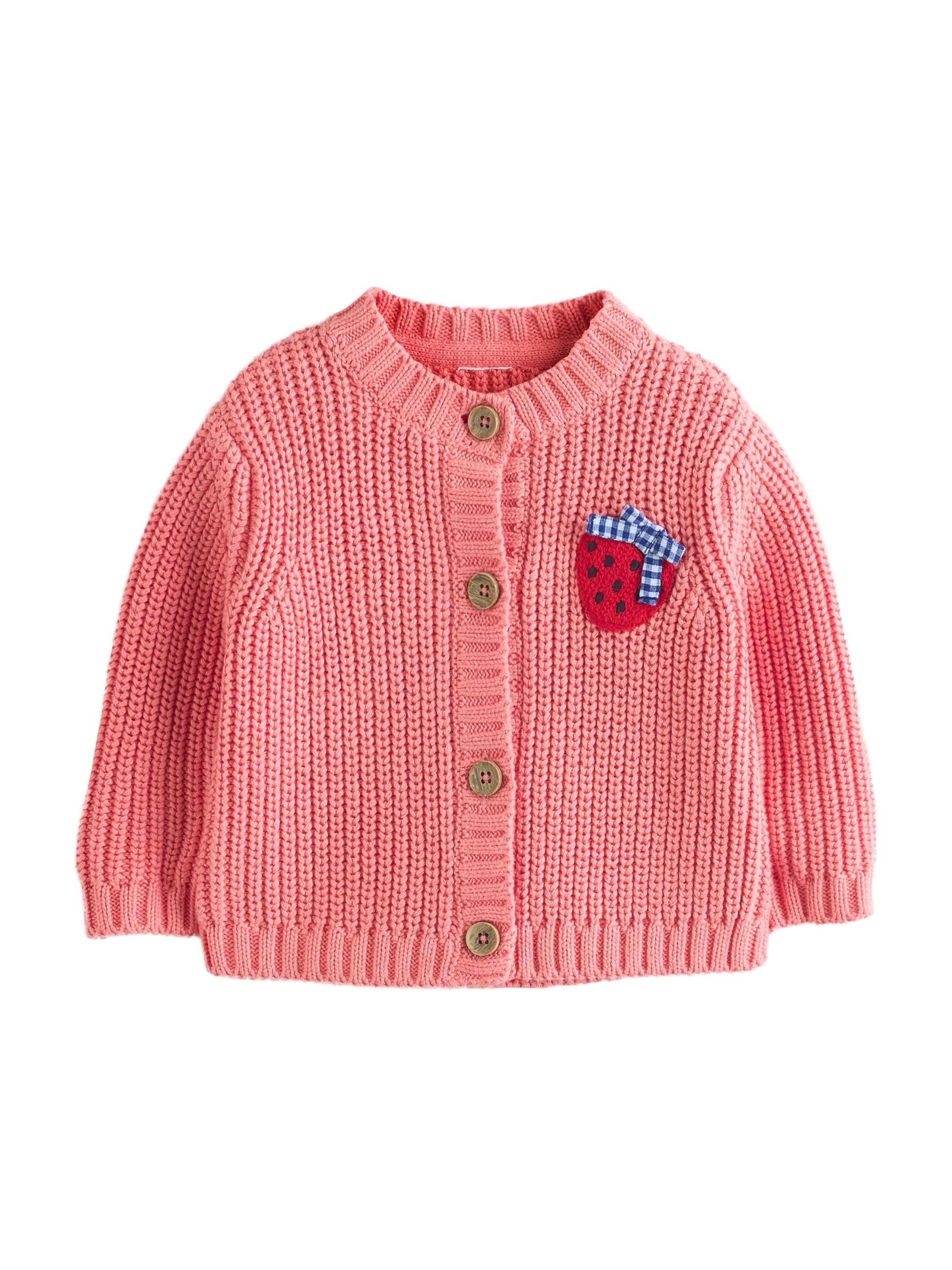 Next Cardigan i pink: forside