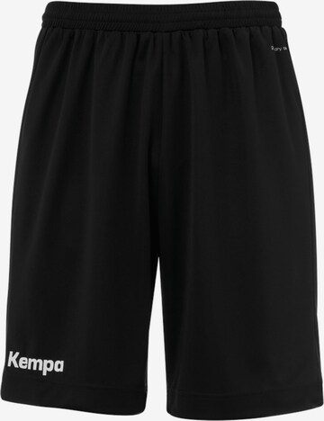KEMPA Regular Workout Pants in Black: front