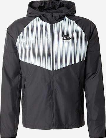 Nike Sportswear Átmeneti dzseki - fekete: elől