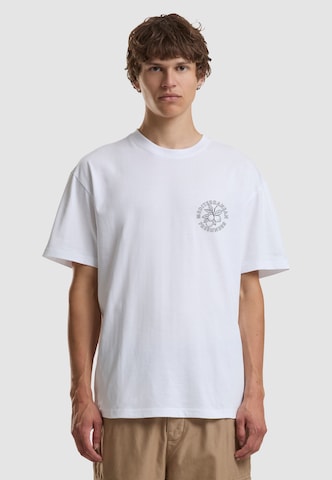 Mister Tee T-Shirt 'Lemon Freshness' in Weiß