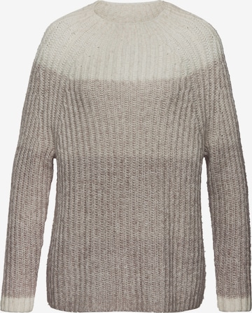 smėlio LASCANA Megztinis: priekis