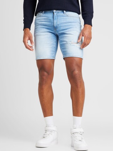 Only & Sons Regular Shorts 'ONSWEFT' in Blau: predná strana