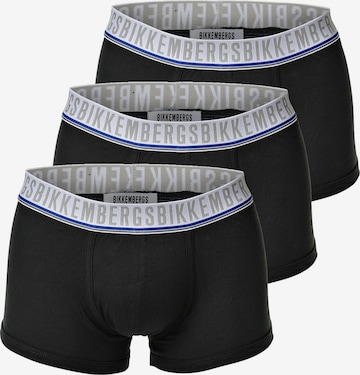 Boxers BIKKEMBERGS en noir : devant