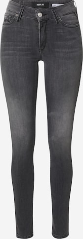 REPLAY Skinny Jeans 'Luzien' in Grey: front