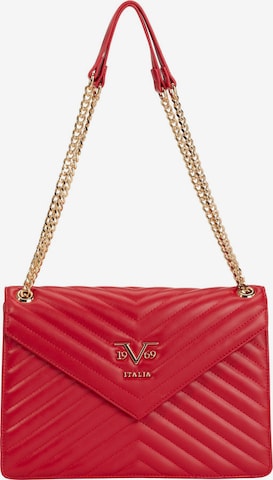 19V69 ITALIA Schultertasche 'Bianca' in Rot: Vorderseite