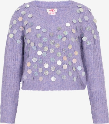Pull-over MYMO en violet : devant