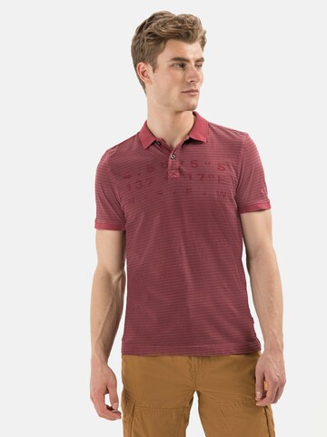 CAMEL ACTIVE Poloshirt in Rot: predná strana