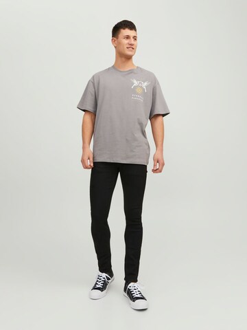 JACK & JONES Skinny Džíny – černá