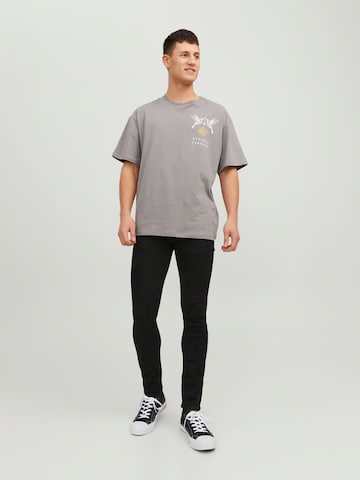 JACK & JONES - Skinny Vaquero en negro