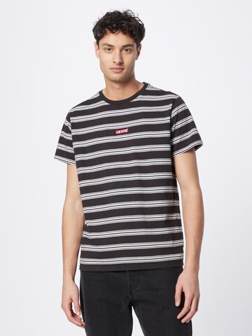 LEVI'S ® Koszulka 'Relaxed Baby Tab Short Sleeve Tee' w kolorze czarny: przód