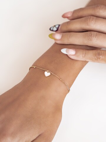 Braccialetto 'Heartbeat' di Hey Happiness in oro