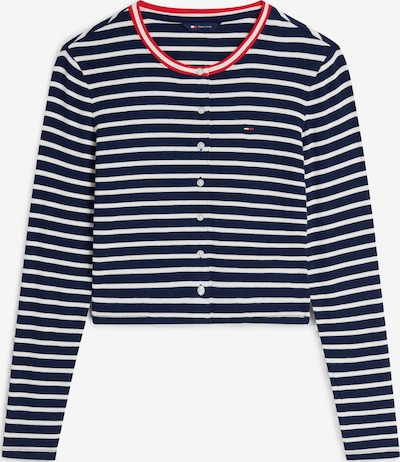 XXS dydžio Kardiganas iš Tommy Jeans, spalva – tamsiai mėlyna / raudona / balta, Prekių apžvalga
