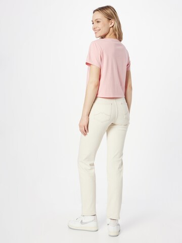 LEVI'S ® Póló 'Cropped Jordie Tee' - rózsaszín