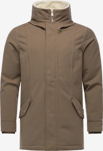 Ragwear Mantel 'Mr Cany' in Braun: Vorderseite