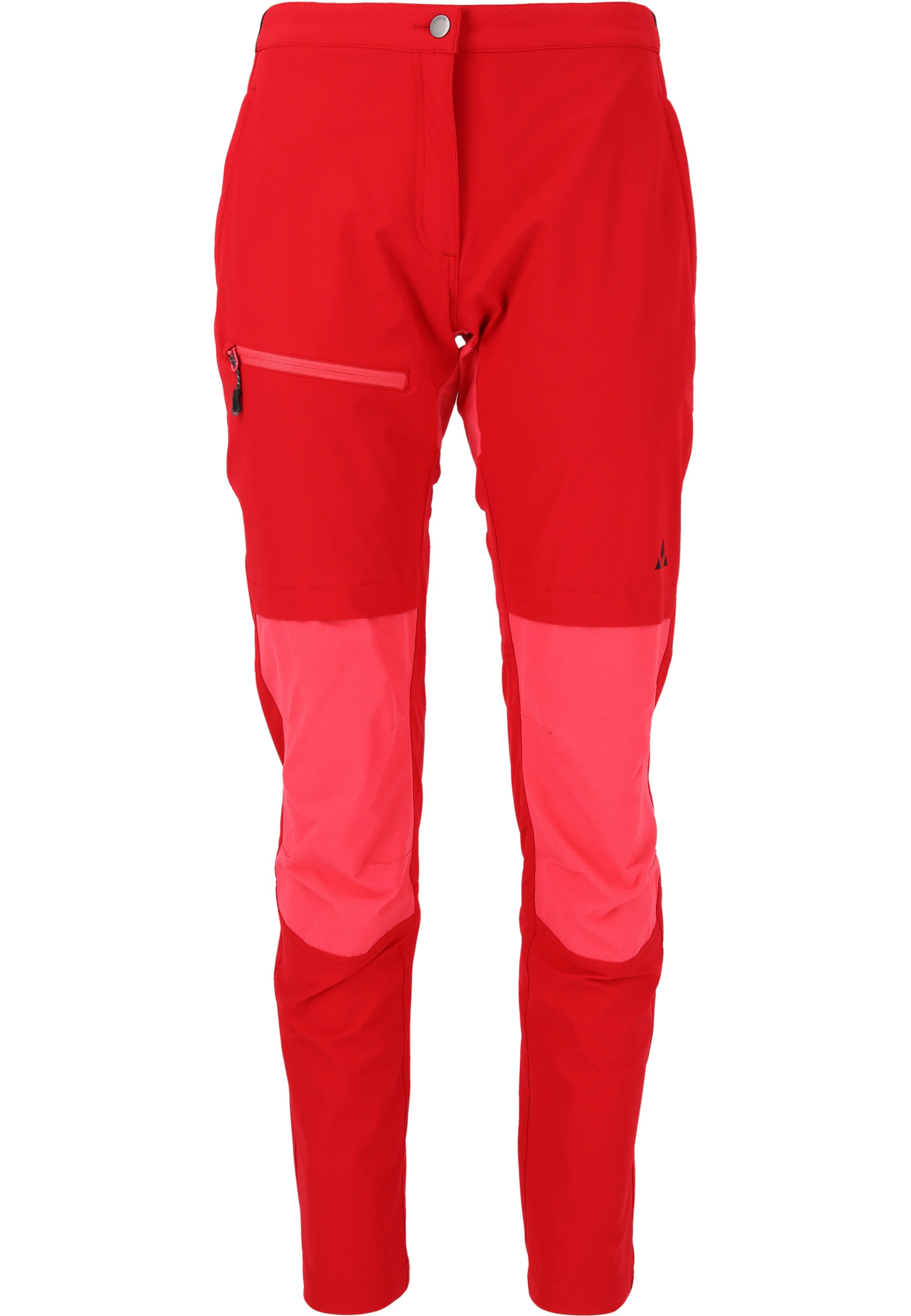 Whistler Regular Outdoorbroek 'Salton' in Rood: voorkant
