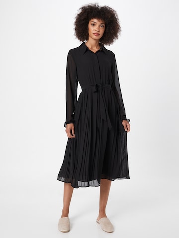 VILA Košilové šaty 'Blossoms' – černá: přední strana