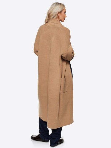 Imily Bela Gebreid vest in Beige: terug