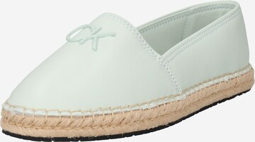 Espadrillas di Calvin Klein in verde: frontale