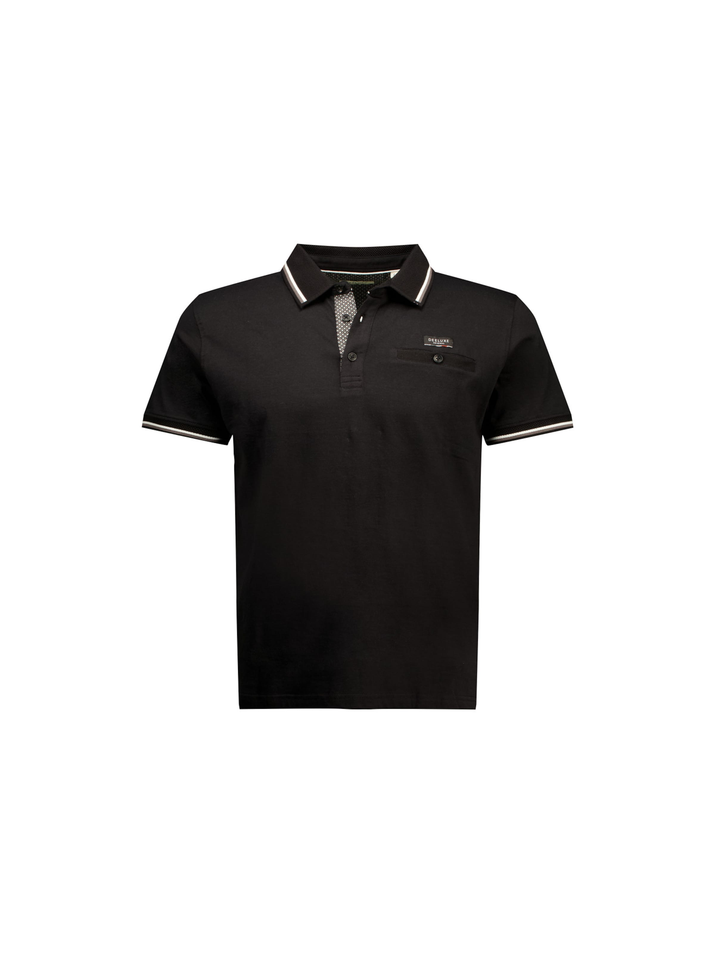 Deeluxe Shirt ' DREX ' in Schwarz: Vorderseite