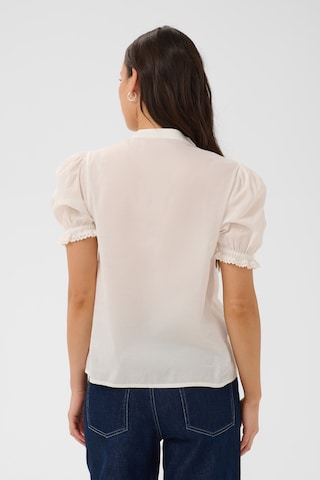SAINT TROPEZ Bluse 'Lousa' i hvid