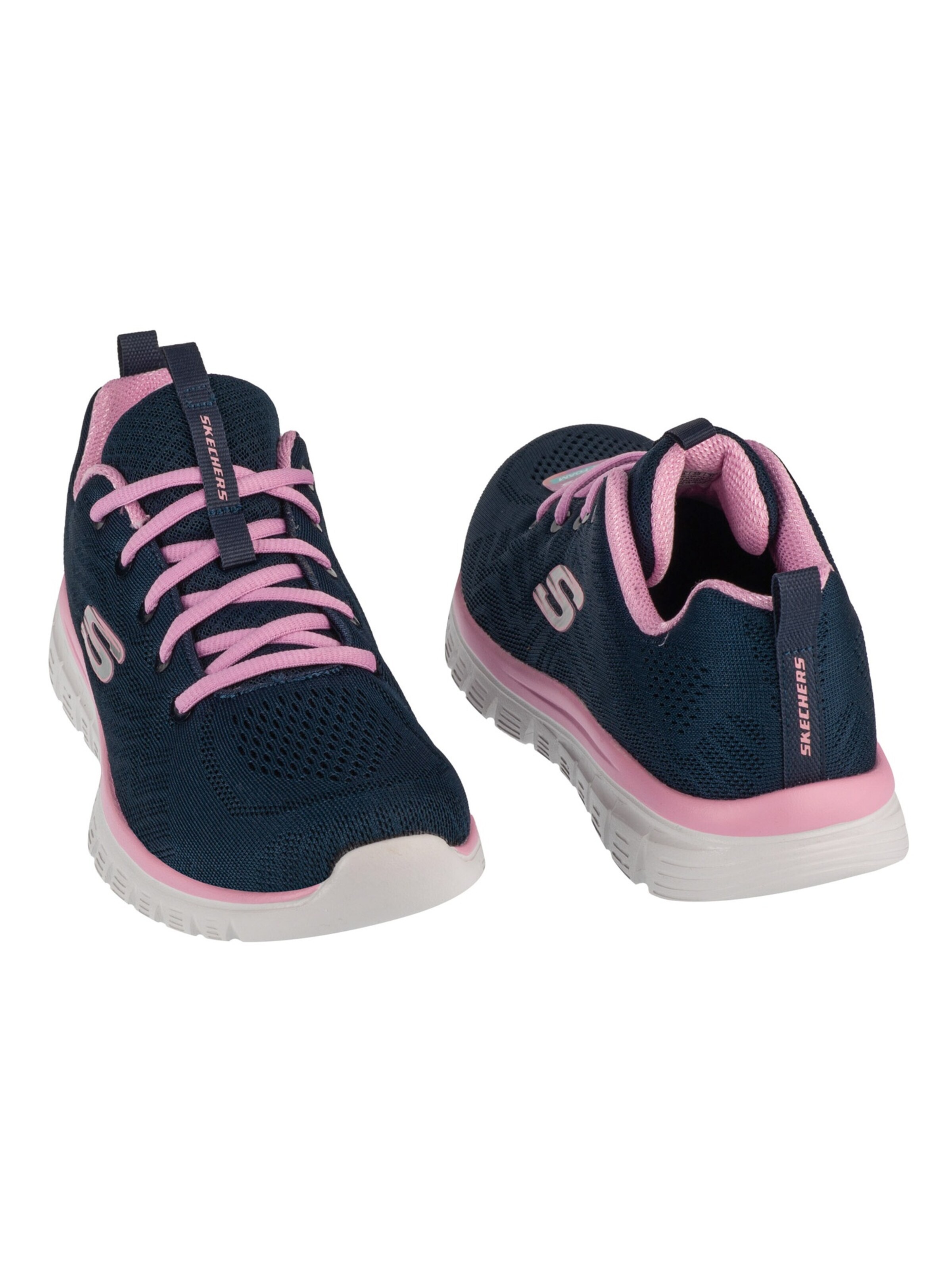 SKECHERS Sneaker 'Graceful Get Connected' in Blau