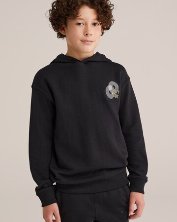Sweat WE Fashion en noir : devant