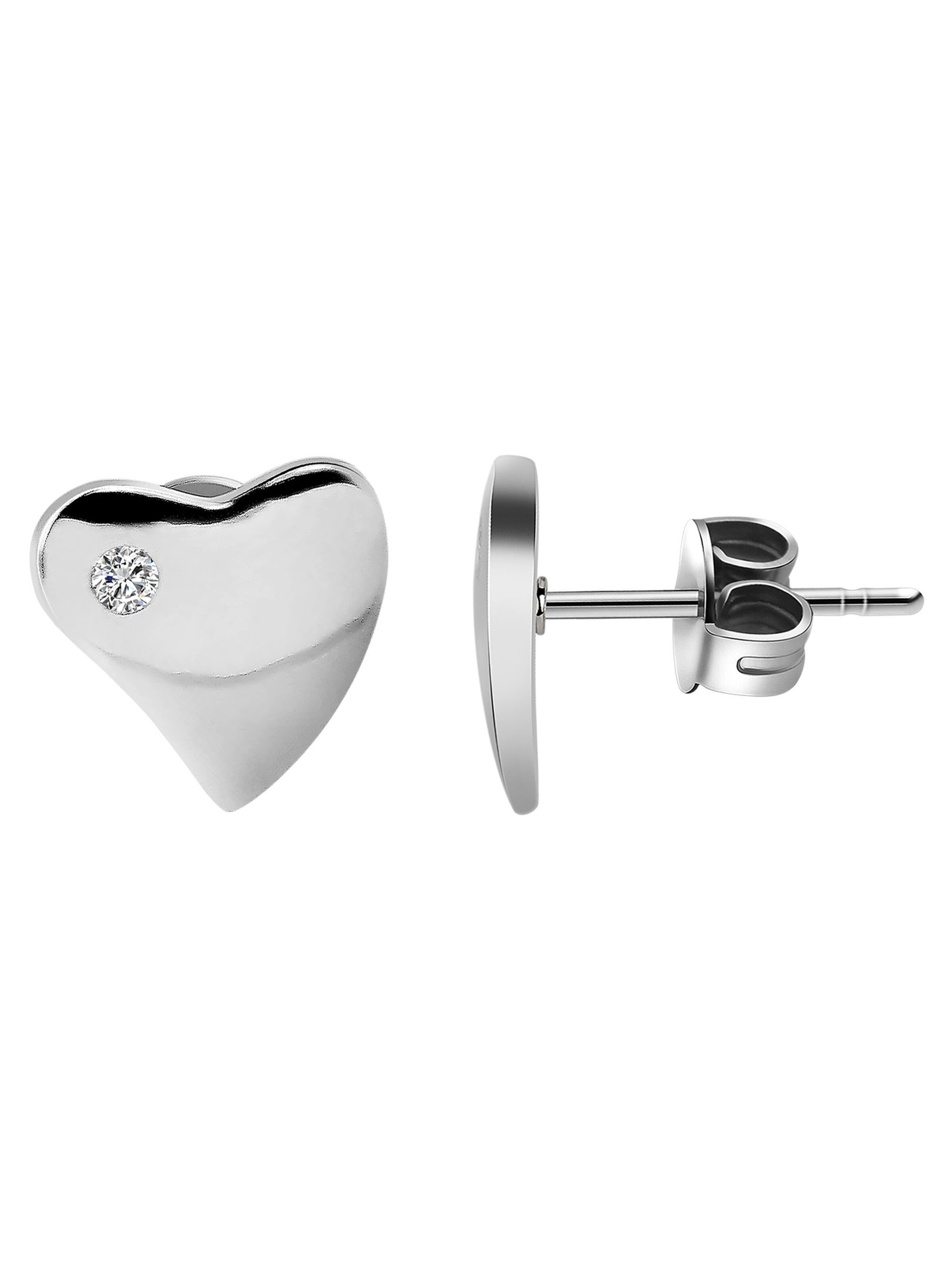 Akzent Earrings 'Celi, 925 Sterlingsilber, langlebig' in Silver