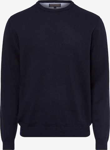 Pull-over Finshley & Harding en bleu : devant
