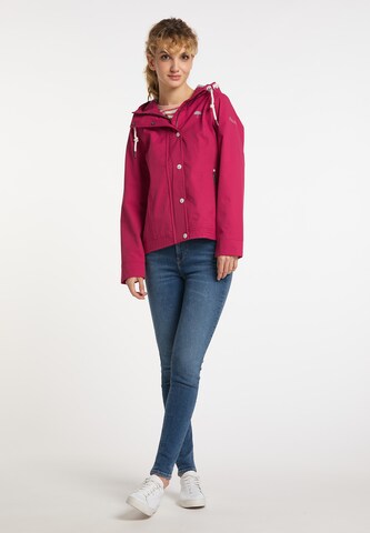 Schmuddelwedda Between-Season Jacket in Red