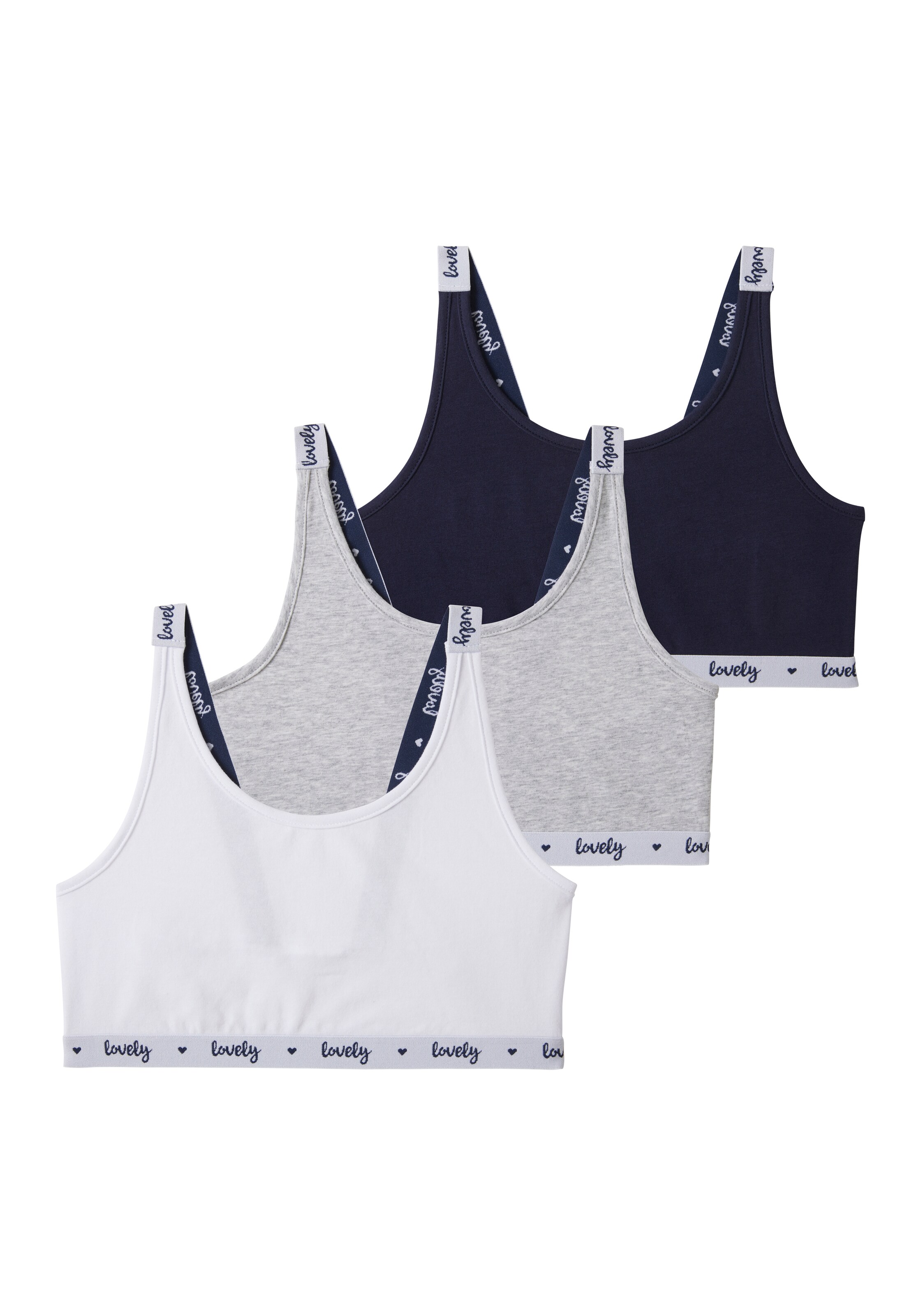 BUFFALO Bustier BH in Wit: voorkant