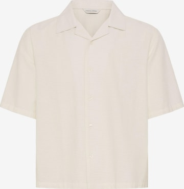 Casual Friday Comfort Fit Paita 'CFENZO' värissä beige: etupuoli