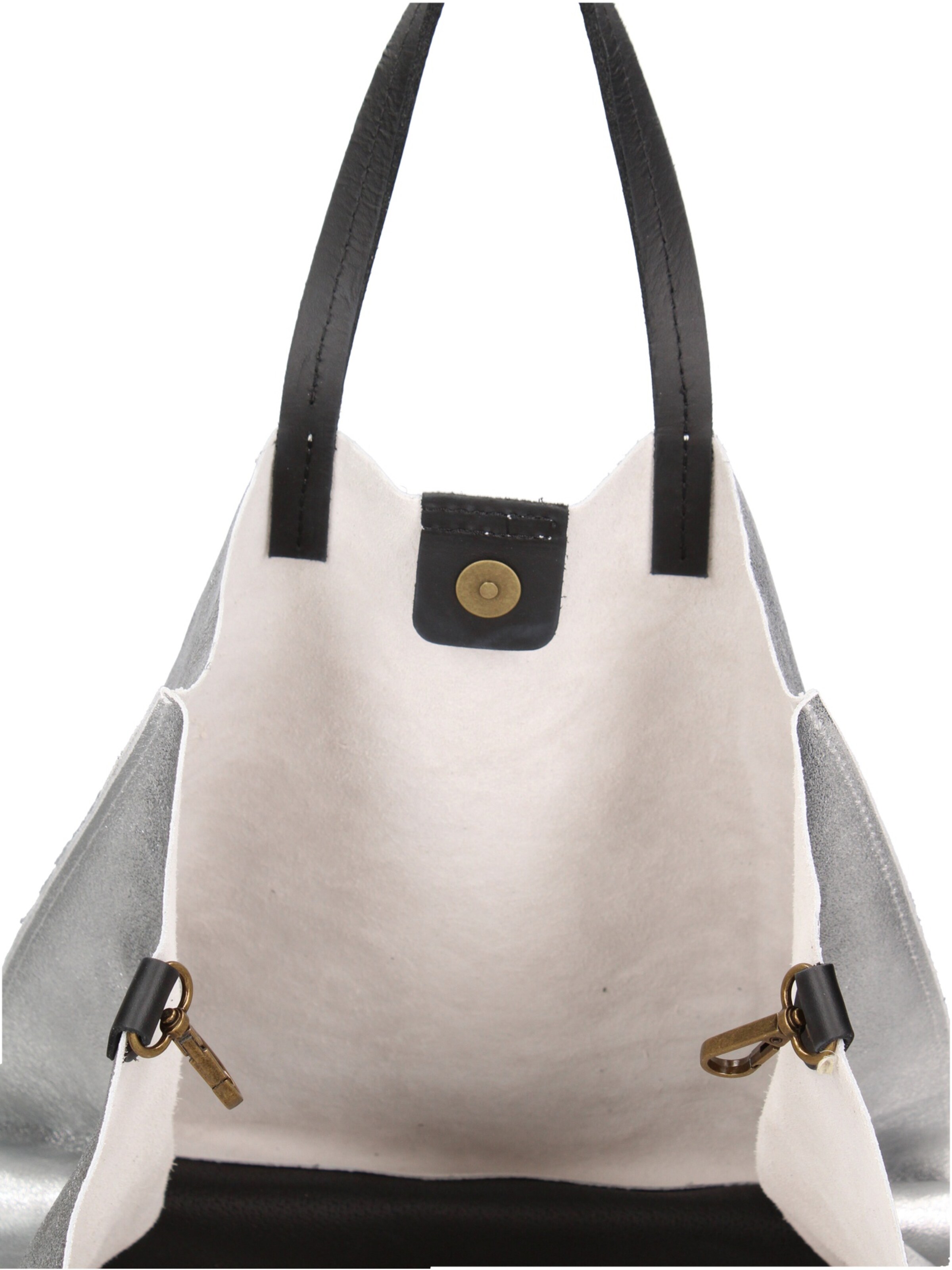 Gave Lux Schoudertas 'Ereva' in Zilver