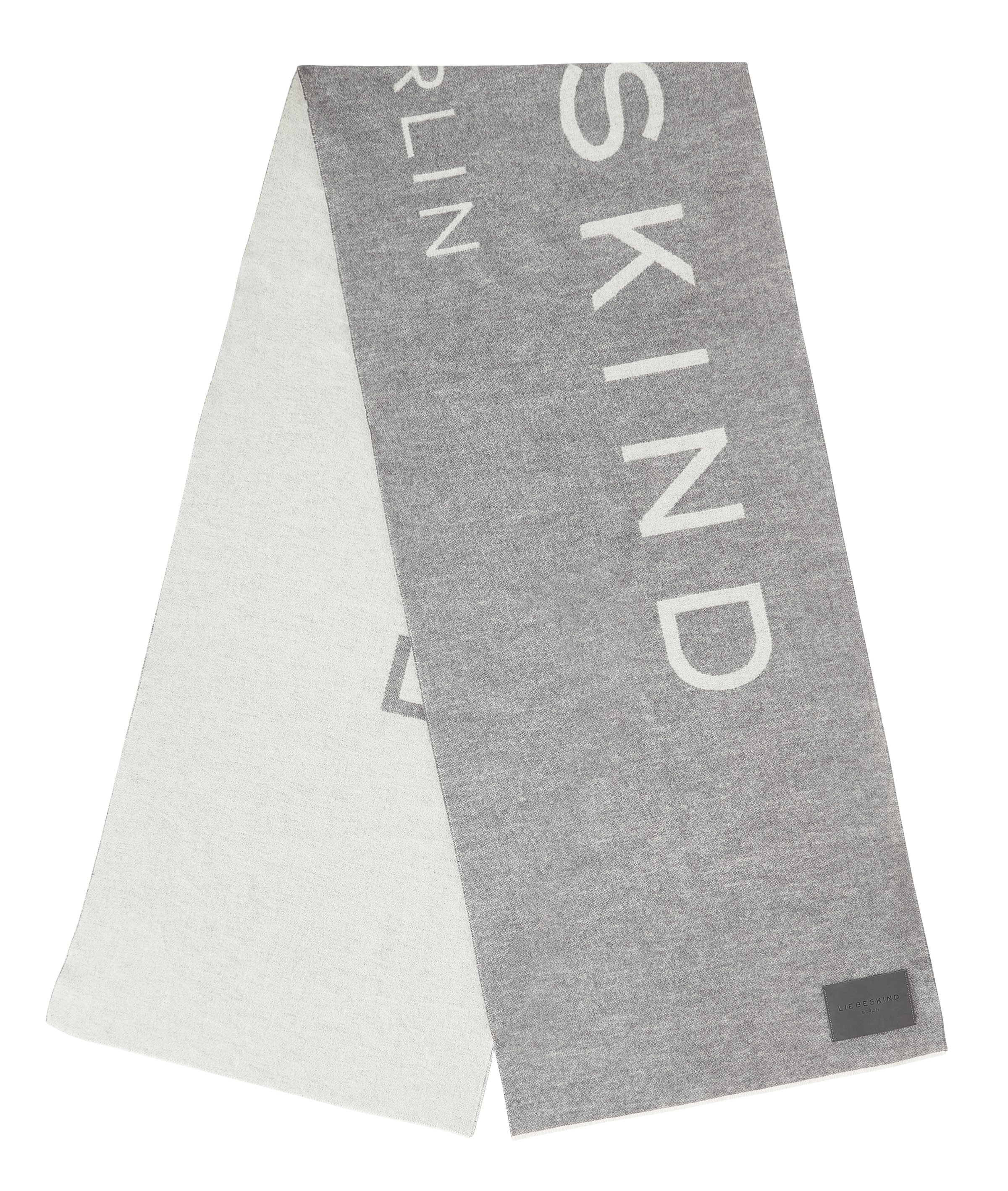 Liebeskind Berlin Schal in Grau: Vorderseite