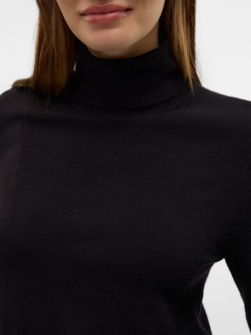 VERO MODA Sweater 'Happiness' in Black