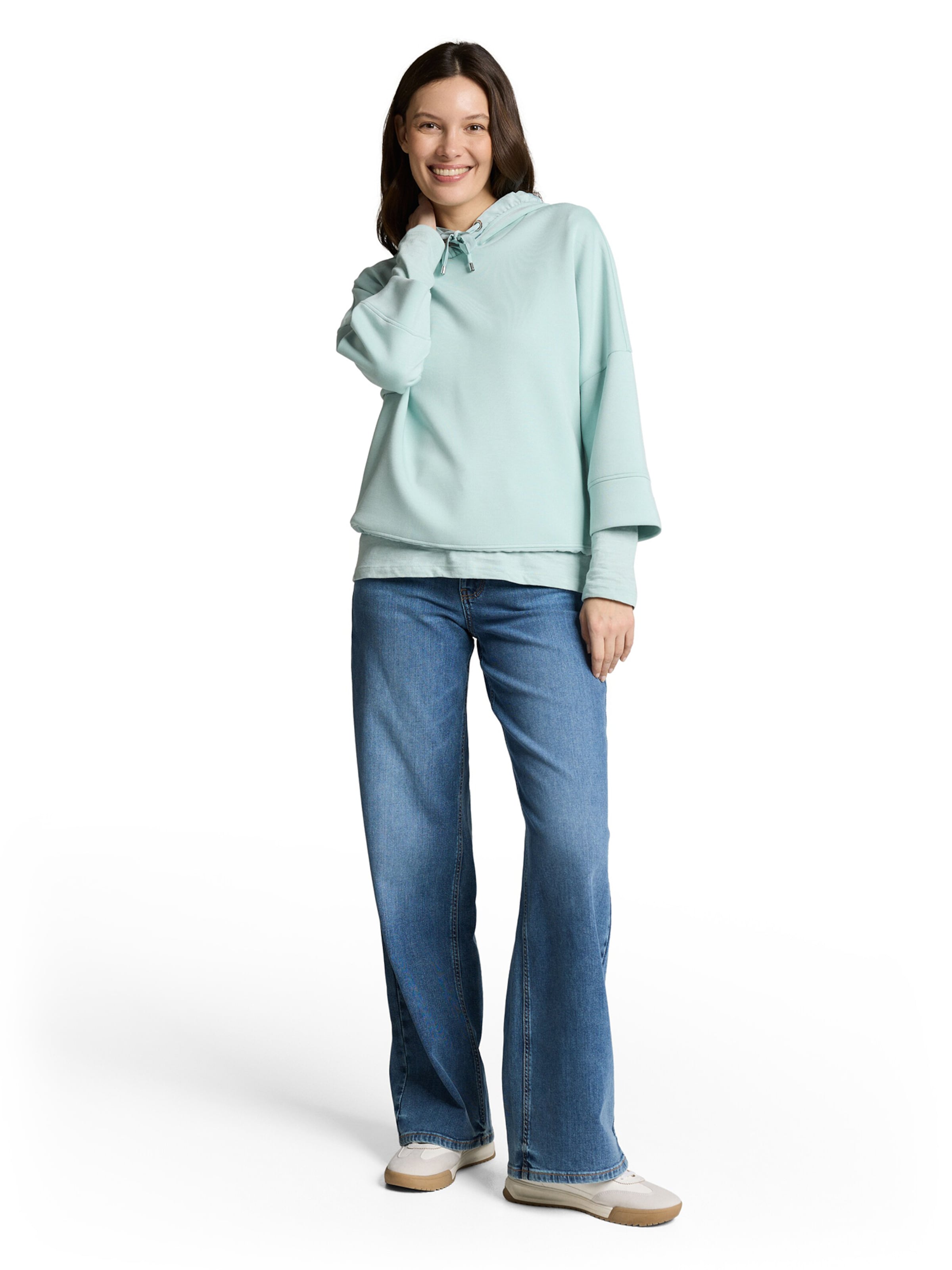 TOM TAILOR Collegepaita värissä sininen