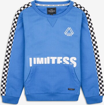 Threadboys Sweatshirt 'Limit' in Blue: front