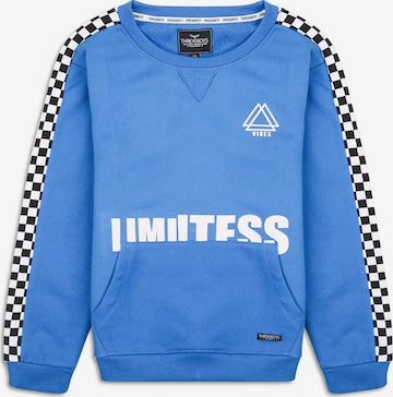 Threadboys Sweatshirt 'Limit' in Blauw: voorkant