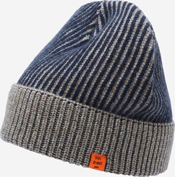 SCOTCH & SODA Beanie in Blue: front