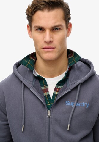 Superdry & Co Sweatjacke in Blau