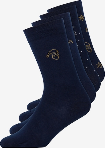 SNOCKS Socks in Blue: front