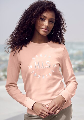 H.I.S - Sudadera en rosa: frente