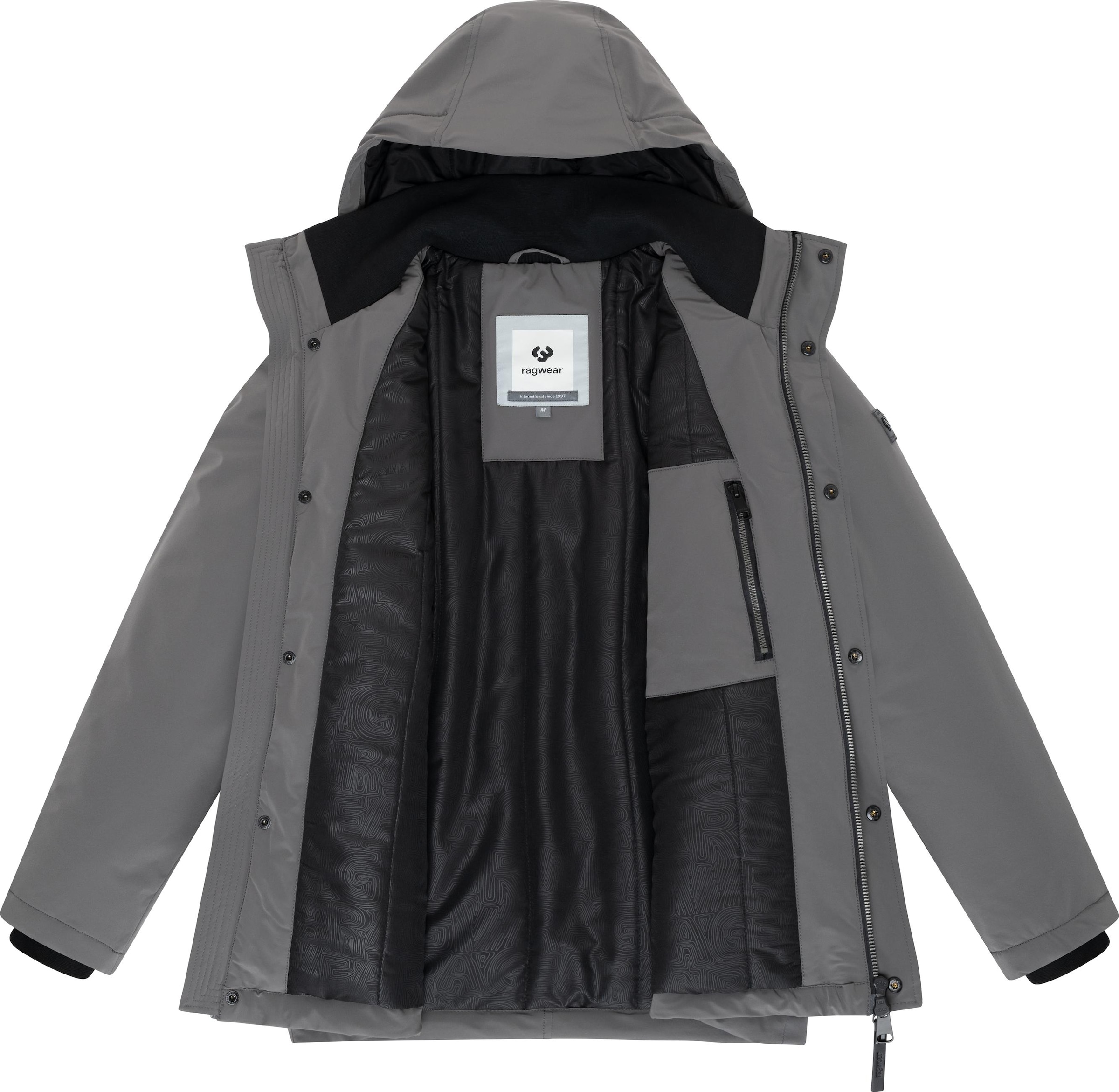 Giacca invernale 'Saqon' di Ragwear in grigio