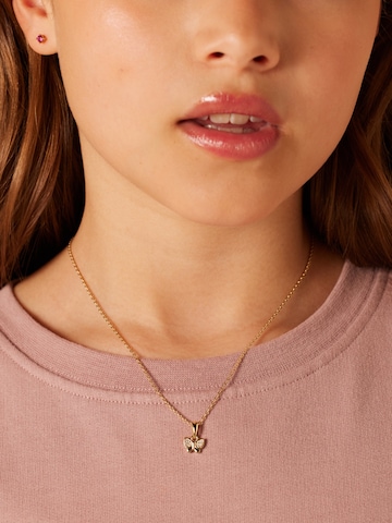 Lucardi Necklace in Gold: front