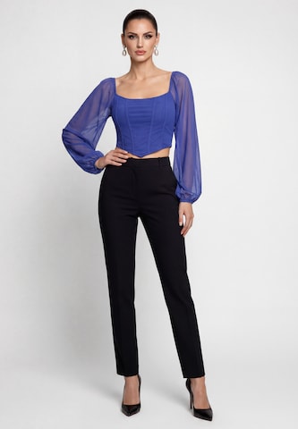 Chemisier faina en bleu